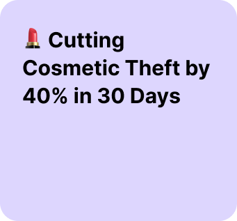 Cosmetic theft